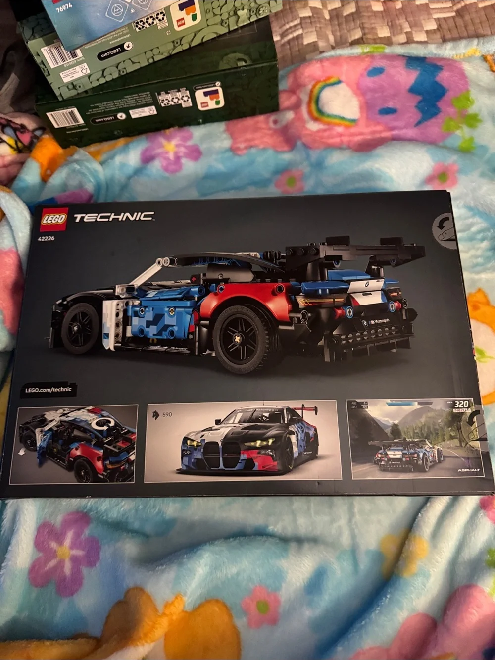 LEGO Technic BMW M4 GT3 Racing Car - Blue, White & Black